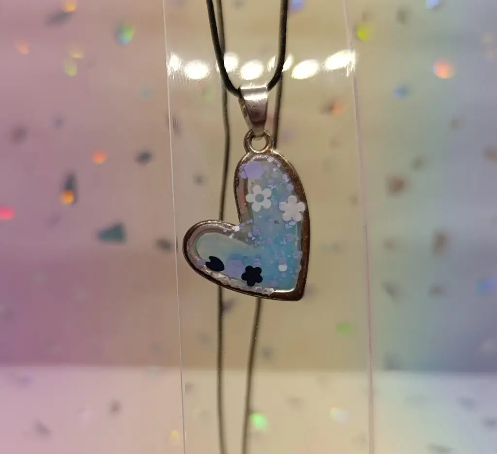 Sweet Bloom Neckless (Blau)